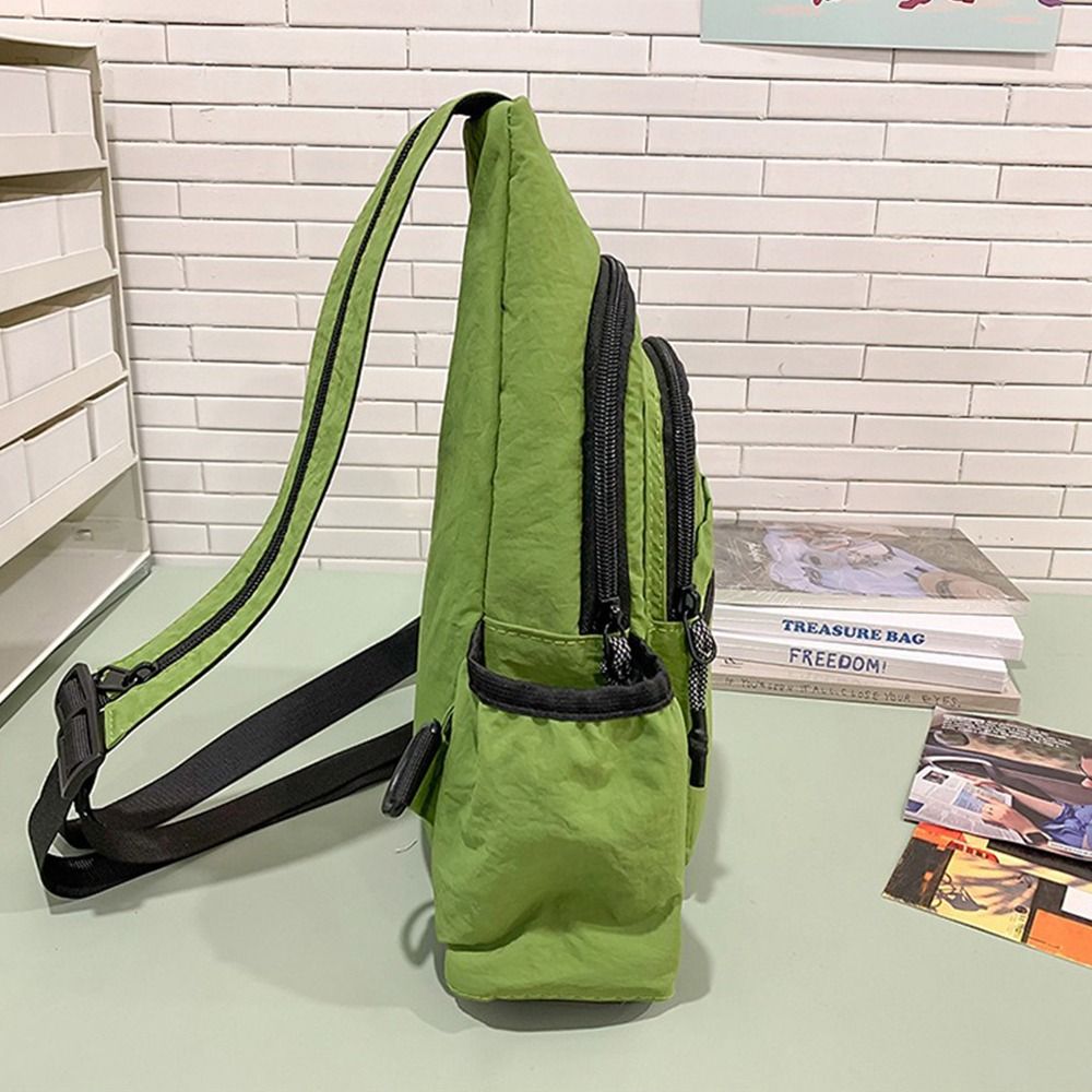 Sling Backpack Shoulder - Ins Kleine Umhängetaschen aus Nylon, multifunktionale