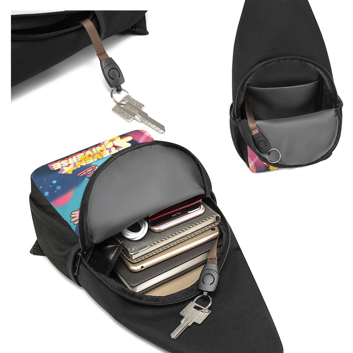 Steven Universe Brusttasche fü – Sling Backpack Shoulder Bewertung und Preis
