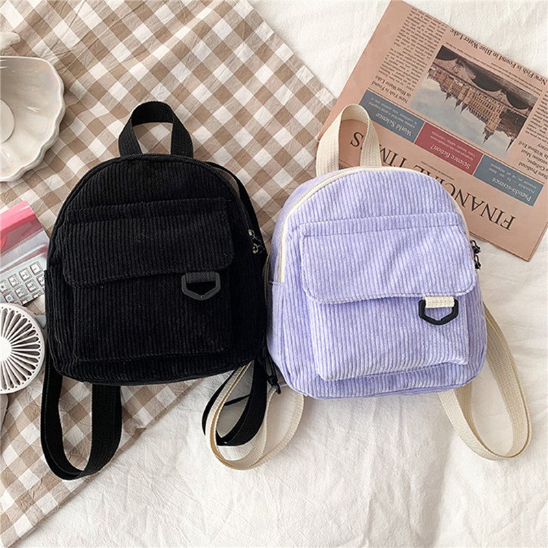 Einfarbig Mini Rucksack Cord K – Fashion Backpack Women Bewertung und Preis
